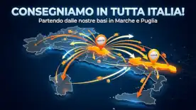 Spedizioni in tutta Italia
